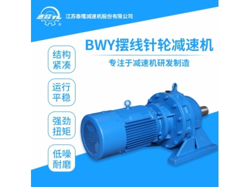 BWY 卧式单级含直联型电机 摆线针轮减速机（器）